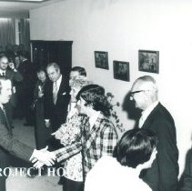 Dr and Mrs William B Walsh and Thomas Walsh with Minister of Heal th in Pol