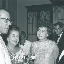 HOPE Ball 1965 Mr & Mrs Bentley and Mr & Mrs Gershenson.