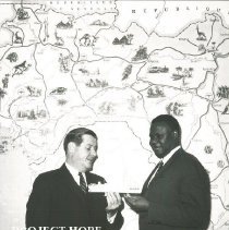 Karim Bangoura, Guinea Ambassador with William B Walsh