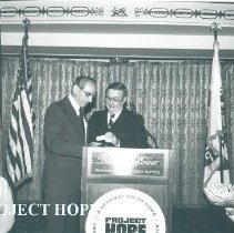 William B Walsh and Herbert Bloom at the 1978 Alumni Reunion in DC.