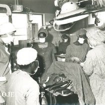 HOPE nurses in OR on SSHOPE in Nicaragua 1966.
