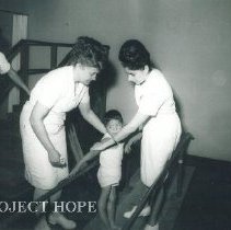 Unknown HOPE staff in Peru in 1962.