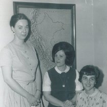 HOPE nurse Alice Zenick with other nurses unknown in Peru in 1962.