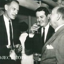William B Walsh with VP of Peru on SSHOPE in Peru in 1962.