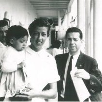 Archie Golden and Ann Roden MacGregor on deck of SSHOPE in Peru in 1962.