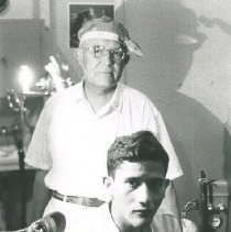 John Thompson on the SS HOPE in Colombis in 1967.