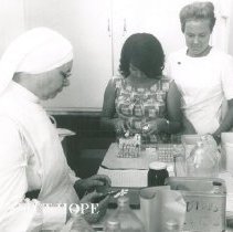 Unknown HOPE nurse and counterparts in Colombia.