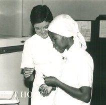 HOPE nurse unknown with counterpart whole Project HOPE was in Colombia