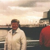 Jean Kohn, 1989 Pres. of Alumni Assoc. at SF Reunion 1988.