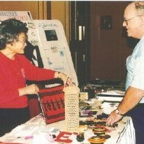 Naomi Nakashima and unknown at SF Reunion 1988.