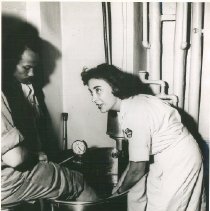 Project HOPE Physical Therapist Susan Glocke in Indonesia on SS HOPE.