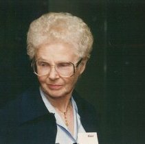 Project HOPE nurse in Egypt Elinor Lounsberry 1975.