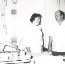 Charlie Byrd and Doris Edwards in Ceylon on SS HOPE 68-69