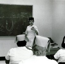 HOPE nurse, Nancy Fern, teaching in Laredo, Texas in 1969.