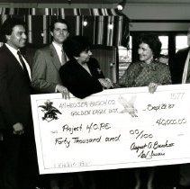 Anheuser-Bush Presentation to Project HOPE in Laredo 1087.