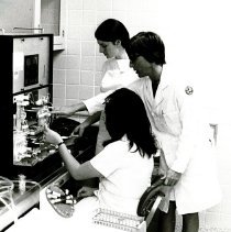 Med Tech Mary Zeuthen  in Laredo with Project HOPE.