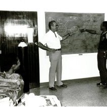 HOPE Paul Attwood and Charles Slowley at burn unit in Jamaica in 1971.