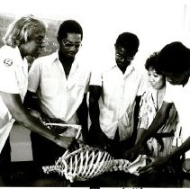 Radiology techs who are doing fellowship in Jamaica with HOPE staff.