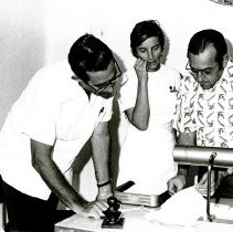 Hal Royaltey, Yoland Albert and a Brazilian doctor in Natal Brazil with HOP