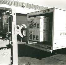 Project HOPE shipment from warehouse to Poland.