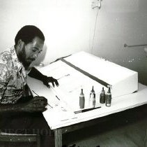 Emerson Hayes, Med. illustration in Barbados with HOPE.