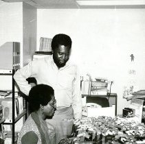 Carl Branch and Jean Small in Barbados with HOPE.