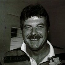 Warren Schaub with HOPE as a paramedic in Grenada in 1974.