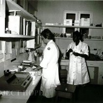 Unknown Med Tech  in Grenada in 1984 with Project HOPE.