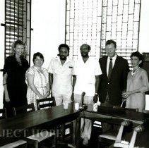 Carolyn Kreuger, Debra Reister and Robert Burestero at Conference Grenada.