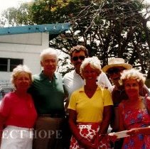 Pat Werley, Jim Belt, Jjean McFaydean, E. Belt, L. Werley,Cinny Roberts HOP