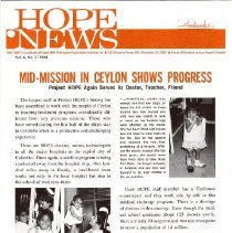 HOPE News Vol. 6 No. 3 1968