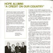 HOPE News Vol. 17 No. 1/1979