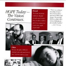 HOPE News Winter 1997 - Dr. Walsh Vision