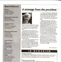 The Bulletin of the Project HOPE Alumni Assoc Spring 1991