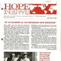 HOPE News Vol. 19, No. 1 1981