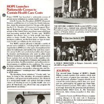 HOPE News Vol. 20, No. 3 1982