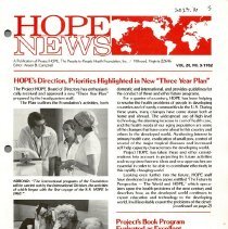HOPE News Vol. 20, No. 3 1982