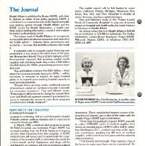 HOPE News Vol. 20, No. 4  1982