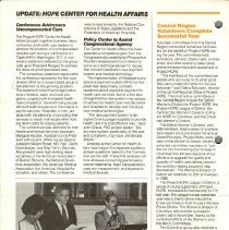 HOPE News Vol. 24 No. 1  1986