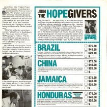 HOPE News Vol. 24 No. 3  1986