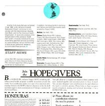 HOPE News Vol. 27, No. 1  1989