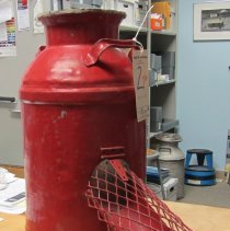 Heritage Square Amusement Park milk toss can