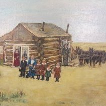 Torrence White homestead without frame