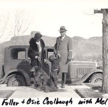 Coolbaughs in front of car