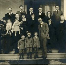 Parfet Family outside home