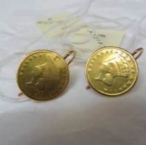 Margaret Jane Grenfell earrings front