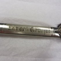 Name on scabbard