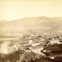 Golden City from behind the round house