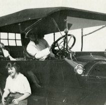 Jim Mannon Driving Car