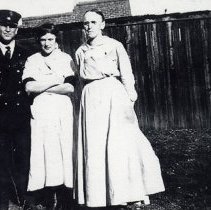 Bernard, Getrude, and Edith Petrie